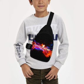 Сумка через плечо детская CS GO/ Counter-Strike 29х17 см сумка слинг для мальчика (01935)