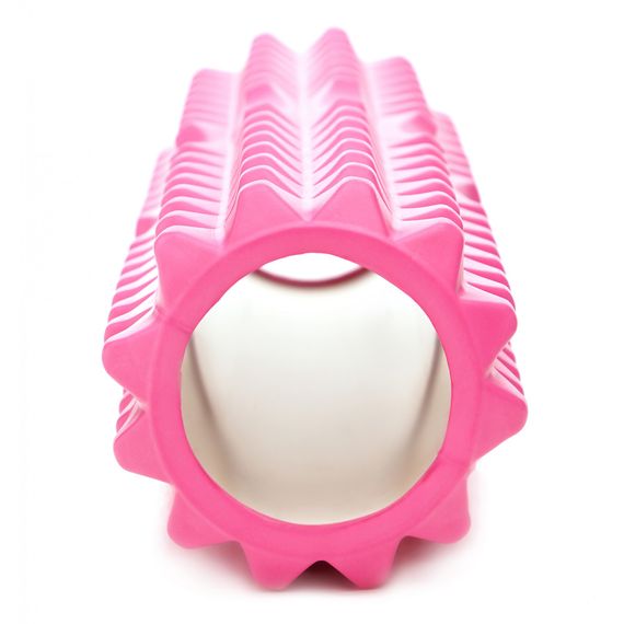 Масажний ролик Cornix EVA 45 x 14 см (валик, ролер) XR-0332 Pink | Зображення 1