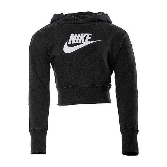Толстовка Nike G NSW CLUB FT CROP HOODIE HBR