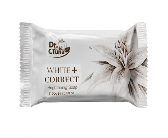 Відбілювальне мило для обличчя і тіла Farmasi White+ Correct 100 г | Зображення 2
