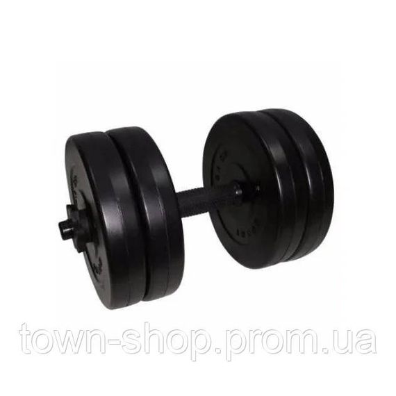Гантель наборная композитная в пластиковой оболочке Rock pro 10,5 кг NE-PL-G-010