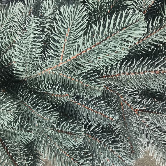 Хвойные гирлянды Lux литые голубые (упаковка 4 штуки по 2 м) | Зображення 4