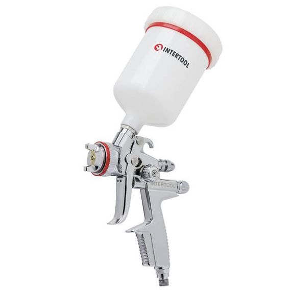 Фарборозпилювач INTERTOOL PT-0100 з в/б 1.4мм 600мл до 2атм.