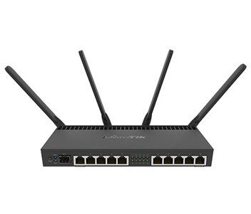 MikroTik RB4011iGS+5HacQ2HnD-IN SFP Wi-Fi роутер - Маршрутизатор