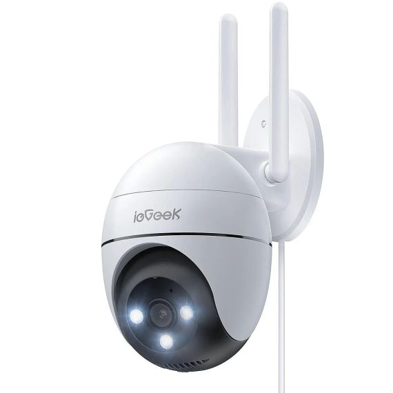Камера відеоспостереження IP зовнішня панорамна QHD 3 МП ІЧieGeek ZS-GQ2