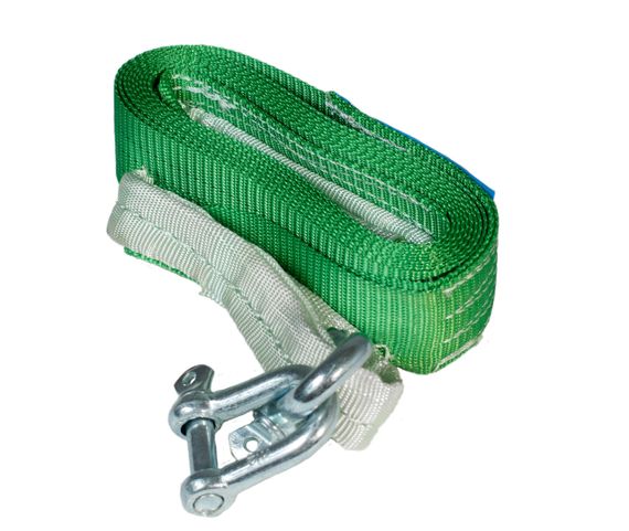 Буксирувальний трос 7т 4,5 метри автомобільний  петля-скоба | Зображення 2