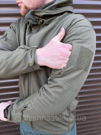 Куртка Soft Shell Tactical олива | Зображення 6