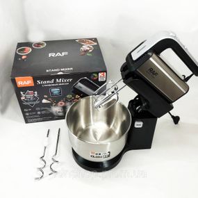 Ручний міксер з різними режимами швидкості RAF R.6652 1000 Вт 3.5 л Хороший міксер кухонний ZI-85