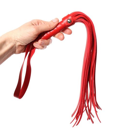 Батіг Flogger Art of Sex, Червоний | Зображення 2