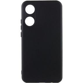 Чехол Silicone Cover Lakshmi Full Camera (AAA) для Oppo A58 4G Черный / Black