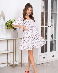 Плаття для жінок колір білий розмір M FI_006887