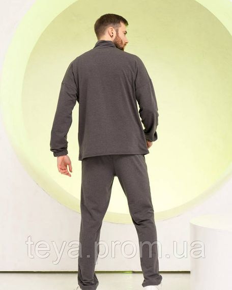 Спортивний костюм колір темно-сірий розміри XXL, S, 3XL, L, M, XL FI_009525 | Зображення 2