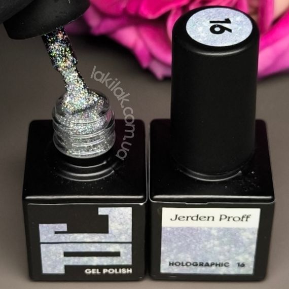 Гель-лак Jerden Proff №16 (голографический) 5 мл