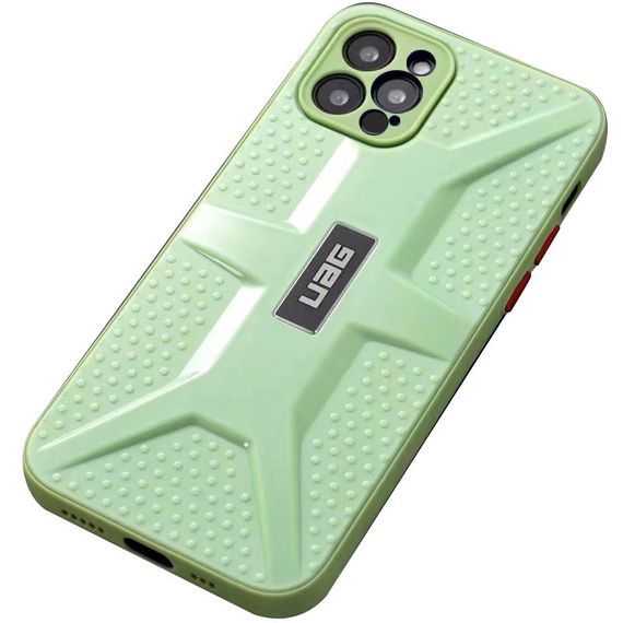 Чехол TPU+PC UAG для Apple iPhone 12 Pro (6.1") TPU+PC, Full camera, Мятный