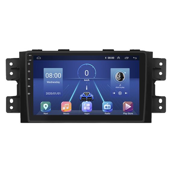 Штатная магнитола Lesko для Kia Mohave I Рестайлинг 2 2019-н.в. экран 9" 4/64Gb 4G Wi-Fi GPS Top Киа Мохаве