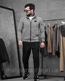 Мужской спортивный костюм The North Face grey ДЛ6448