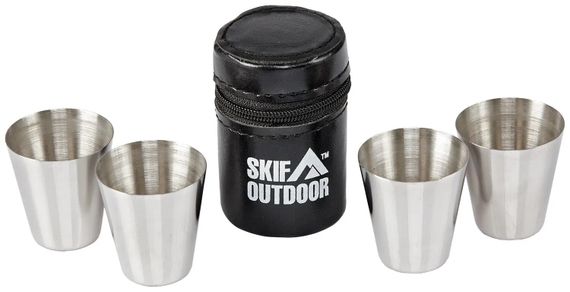 Набір чарок для пікніка Skif Outdoor Quadroset SO-1004-30 Різнокольоровий shop (2238902400002)