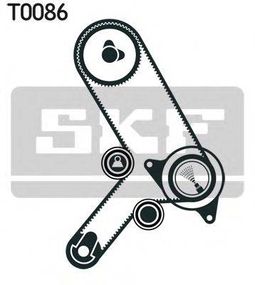 Ремкомплект ГРМ FIAT DUCATO 1.9 TD (Вир-во SKF) SKF VKMA02169 на FIAT DUCATO Panorama (290)