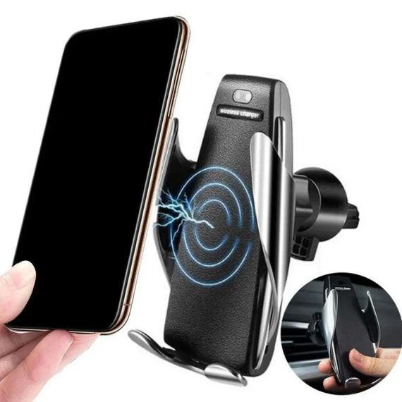 Автомобильный держатель с беспроводной зарядкой SMART SENSOR S5 | Зображення 1