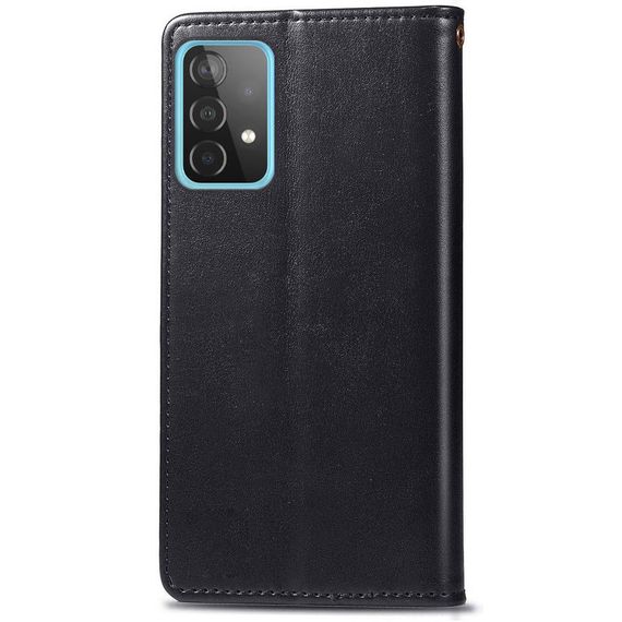Кожаный чехол-книжка GETMAN Gallant (PU) для Samsung Galaxy A23 4G Черный | Зображення 1