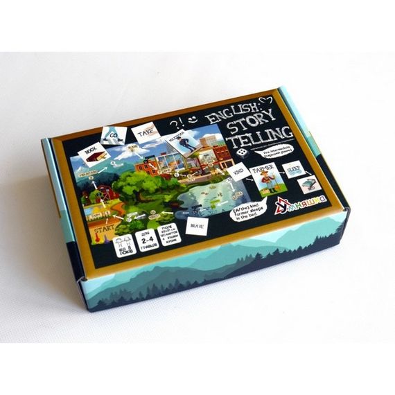 Гра навчальна настільна «English storytelling» 2101 Pre-Intermediate (A2) | Зображення 1