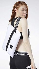 Спортивна сітчаста сумка через плече Reebok Imagiro Bag біла