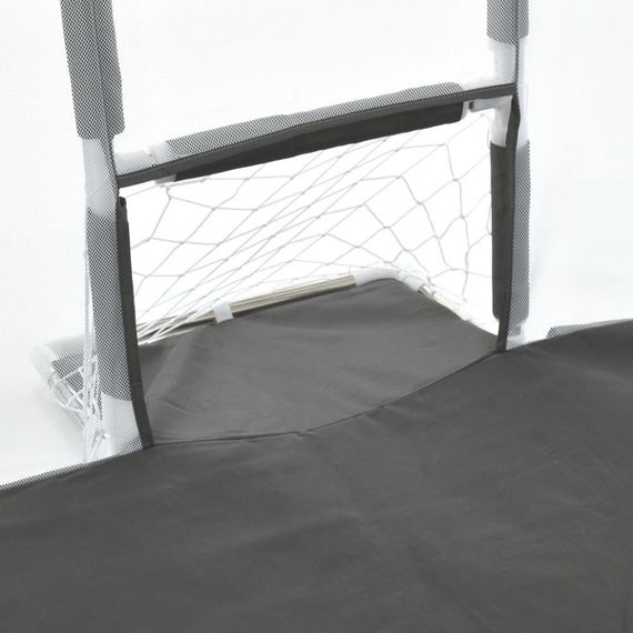 Детский манеж MR 1338-G, серый, с баскетбольным кольцом | Зображення 1