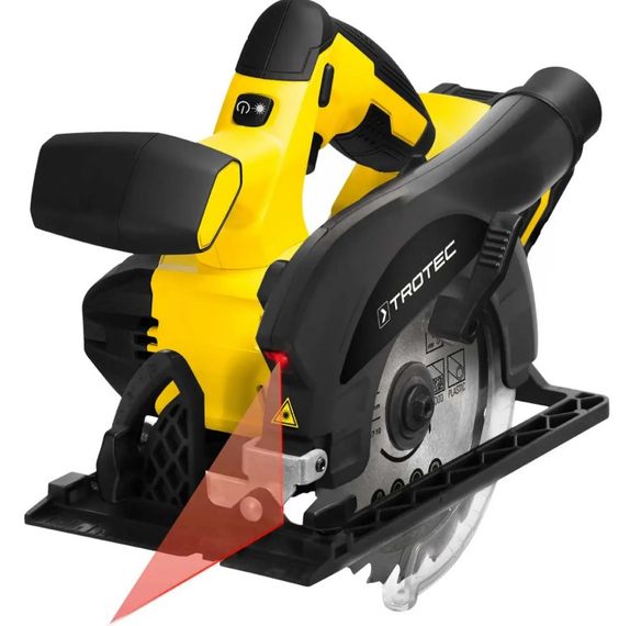 Пила циркулярна акумуляторна Trotec PCSS 10-20V з АКБ та ЗП + кейс (4430000110) | Зображення 4
