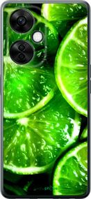 Чохол на OnePlus Nord CE 3 Lite 5G Зелені часточки лимона "852u-3144-2448"