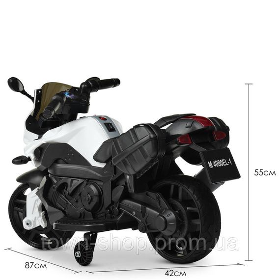 Детский электромобиль Мотоцикл Bambi Racer M 4080EL-1 до 20 кг | Зображення 5