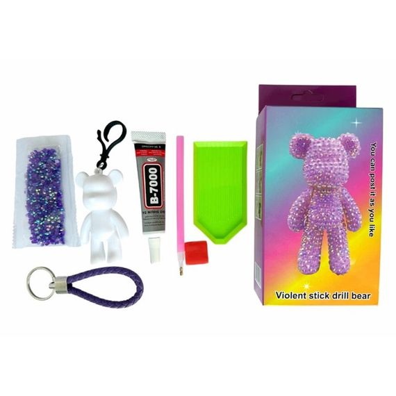 Дитячий набір для творчості "Створи брелок Ведмедик" FV23