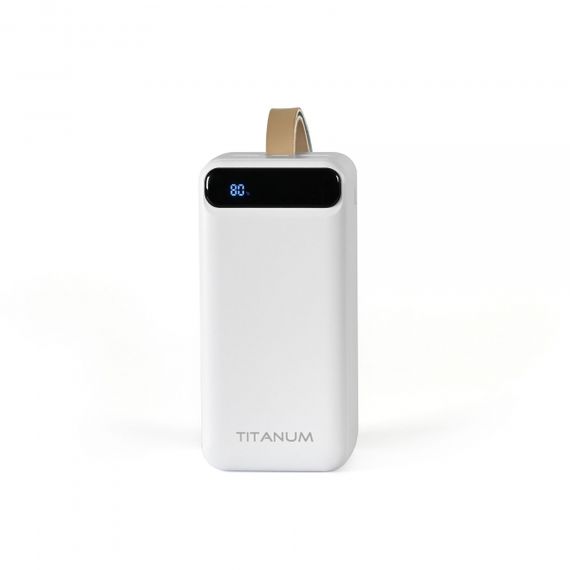 Повербанк 50000mAh TITANUM 741S 22.5W White | Зображення 1