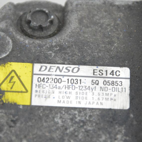 Компресор кондиціонера 1.8 16V Toyota Auris Prius III 2009-2015 Компресор кондиціонера Тойота 0422001031 | Зображення 4
