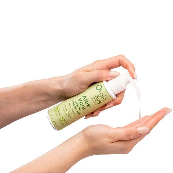 Лубрикант на водной основе Orgie – Bio Aloe Vera Intimate Gel (100 мл), экстракт алоэ вера Sex Aura | Зображення 1