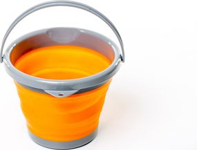 Ведро складное силиконовое Tramp 5L orange (TRC-092-orange)