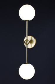 Бра настінна 27594 Латунь 14х12х75 см.