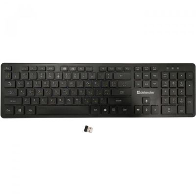 Клавиатура Defender Comfort MT Wireless UA Black (450950)