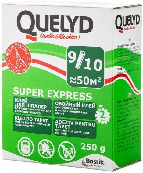 Клей для шпалер Quelyd Super Express 250 г