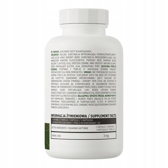 Бор Ostrovit Boron 3 mg 120 caps | Зображення 1