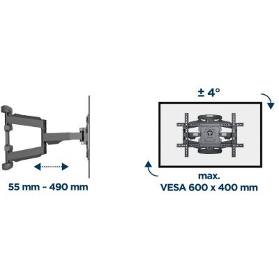 Кронштейн Gembird WM-75ST-02 | Зображення 5
