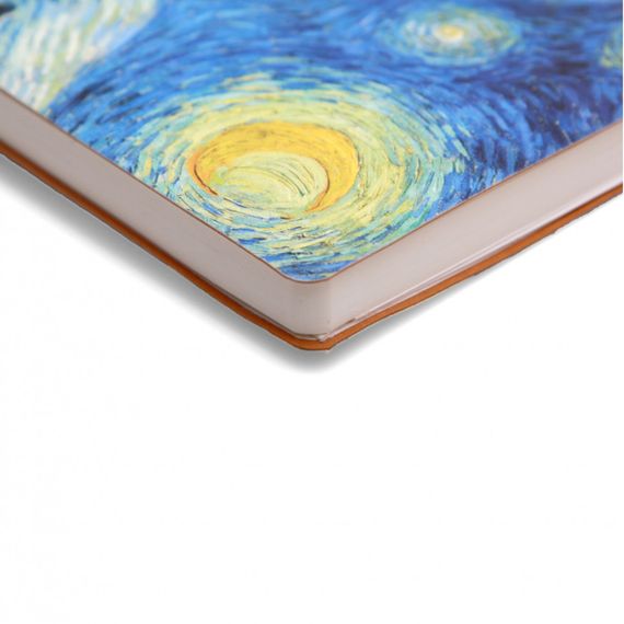 Записна книжка з Нанокрафта Ван Гог "Зоряна ніч" 20202-KR в крапку, м'яка обкладинка, 96 аркушів | Зображення 2