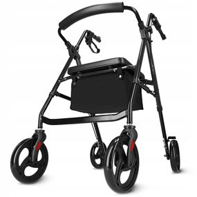 Роллер для ходьби 4FIZJO складний, зі сумкою Black (P-5905973406475)