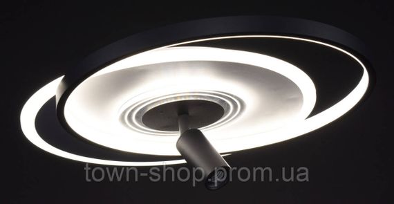 Люстра потолочная LED с пультом MJ50-500-bk-wh Белый 9х40х50 см. | Зображення 3