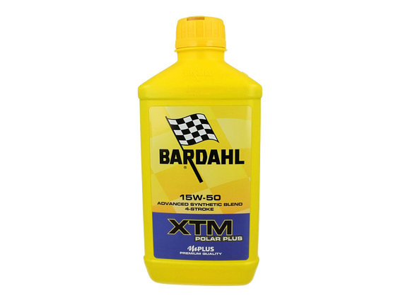 Моторна олива для мотоциклів BARDAHL XTM POLAR PLUS 15W50 MOTO 1л.