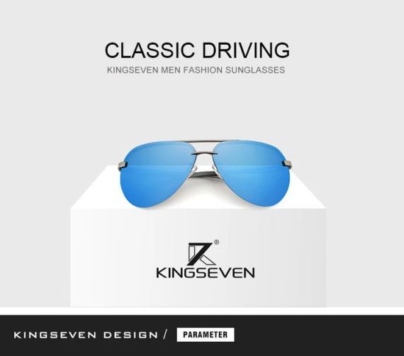 Окуляри KINGSEVEN з UV400 – максимальний захист від сонячних променів | Зображення 8