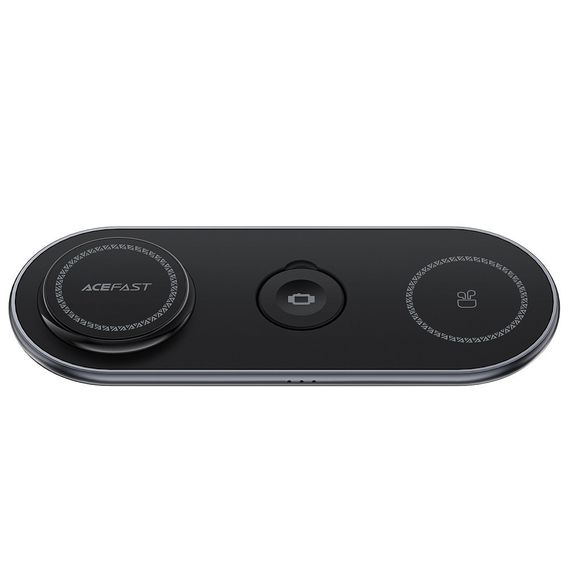 Бездротовий зарядний пристрій ACEFAST E19 Qi2 desktop 3-in-1 wireless charging holder Black | Зображення 2