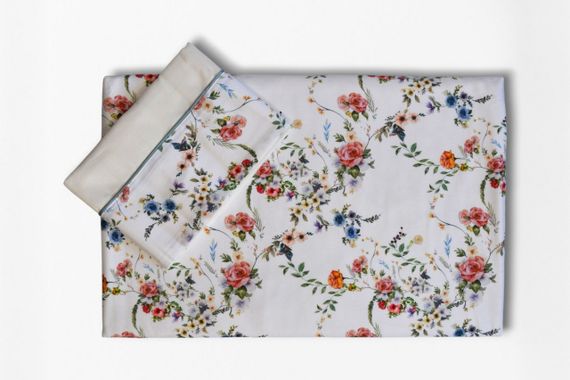 Постільна білизна Moss Digital Satin 200 x 220 см  Bahar | Зображення 3