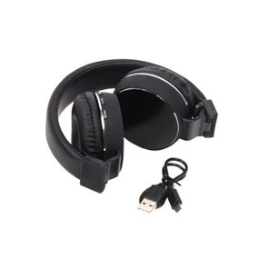 Беспроводные накладные Bluetooth наушники KD-22 BT черный (KD22_346)