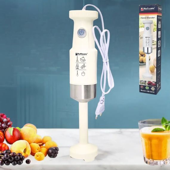 Блендер погружной Hoffmans 4 в 1 600W HM-8042 • Многофункциональный блендер с насадками для взбивания и измельчения | Зображення 2