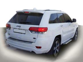 Боковые пороги Allmond Grey (2 шт., алюминий) для Jeep Grand Cherokee WK2 2010-2024 гг
